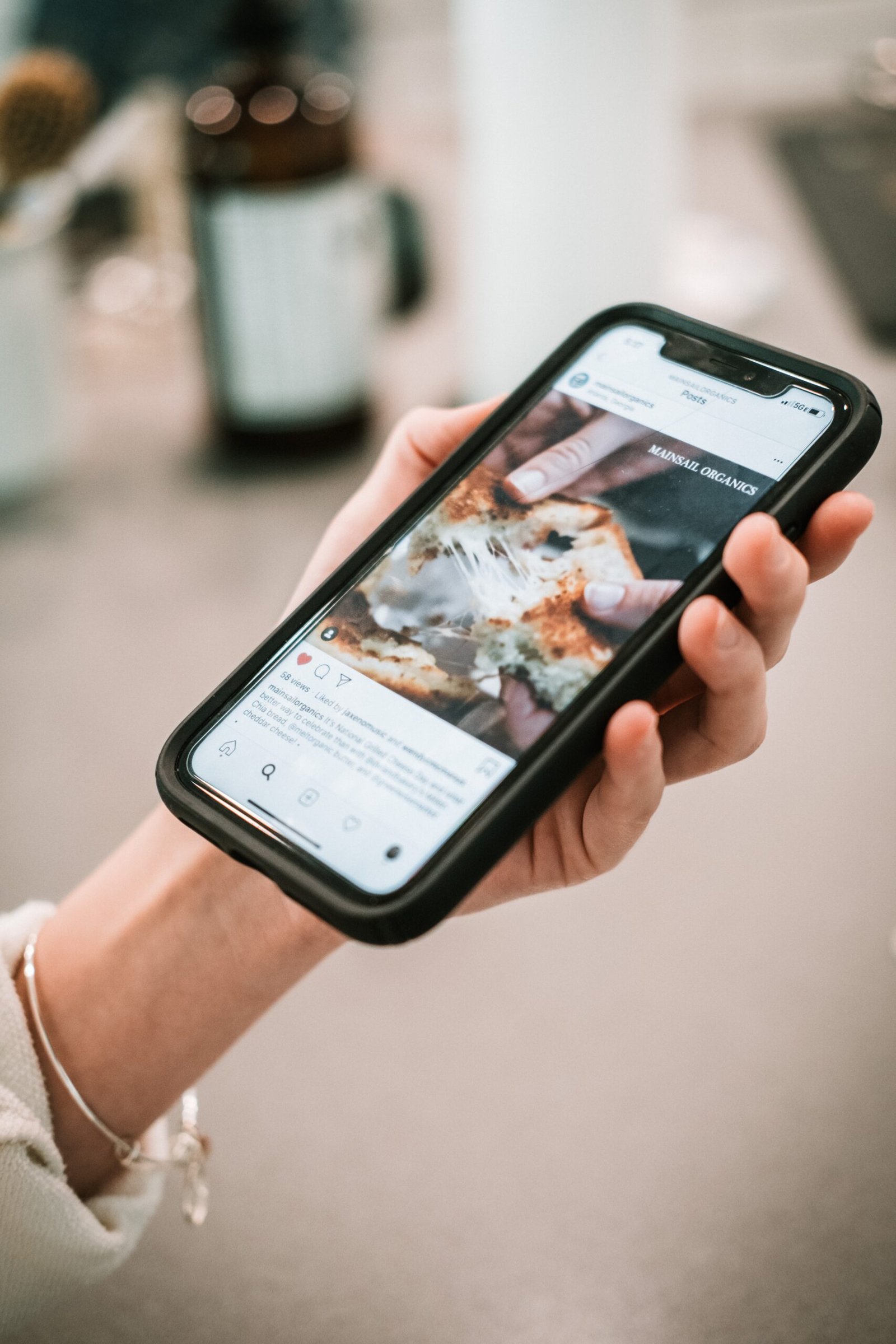Mobile optimised online ordering website